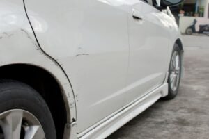 car dent