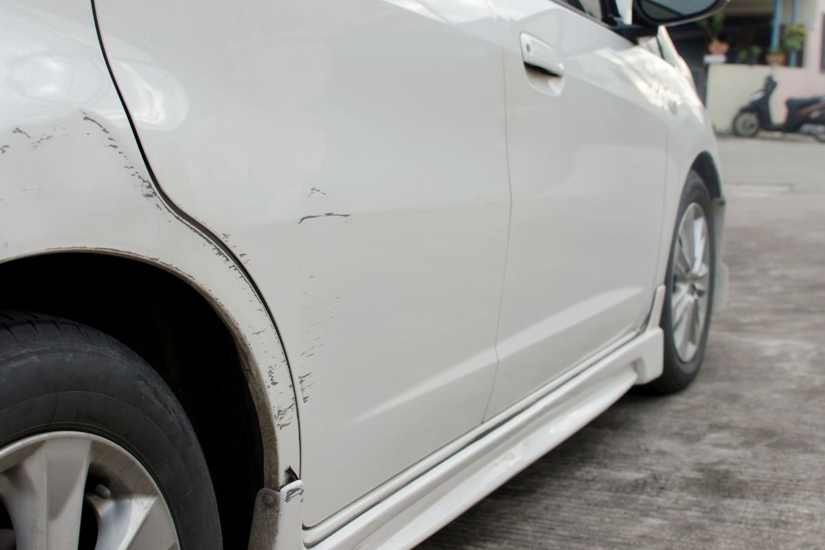 car dent